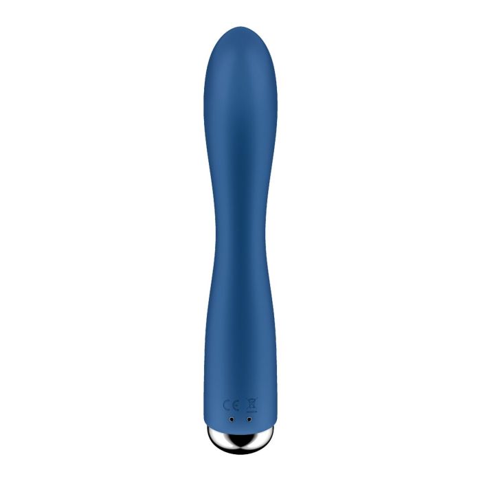 Vibrador Doble Estimulación Satisfyer Spinning Rabbit 1 Azul 3