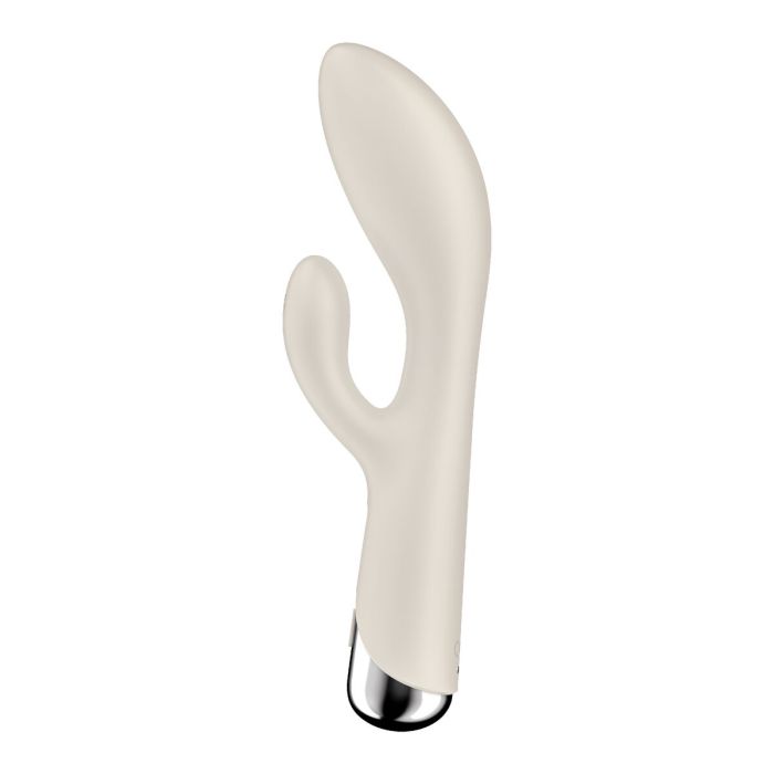 Vibrador Doble Estimulación Satisfyer Spinning Rabbit 1 Blanco 6