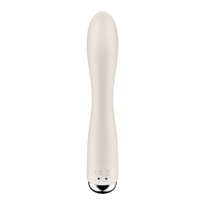 Vibrador Doble Estimulación Satisfyer Spinning Rabbit 1 Blanco 3