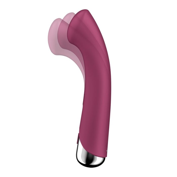 Vibrador Punto G Satisfyer Spinning G-Spot 1 Rojo 23,5 x 11,7 x 7,5 cm 4