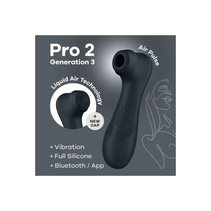 Succionador de Clítoris Satisfyer Pro 2 Generation 3 Negro 6