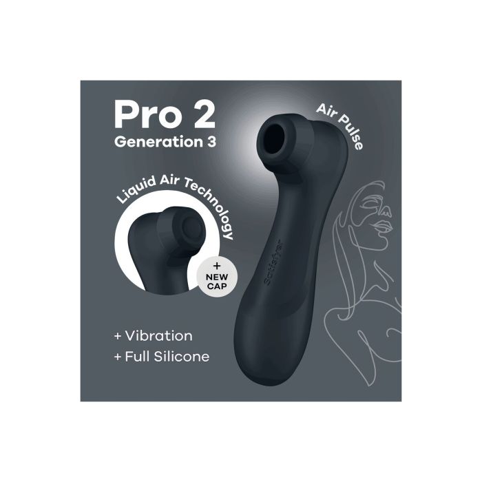 Succionador de Clítoris Satisfyer Pro 2 Generation 3 Negro 4