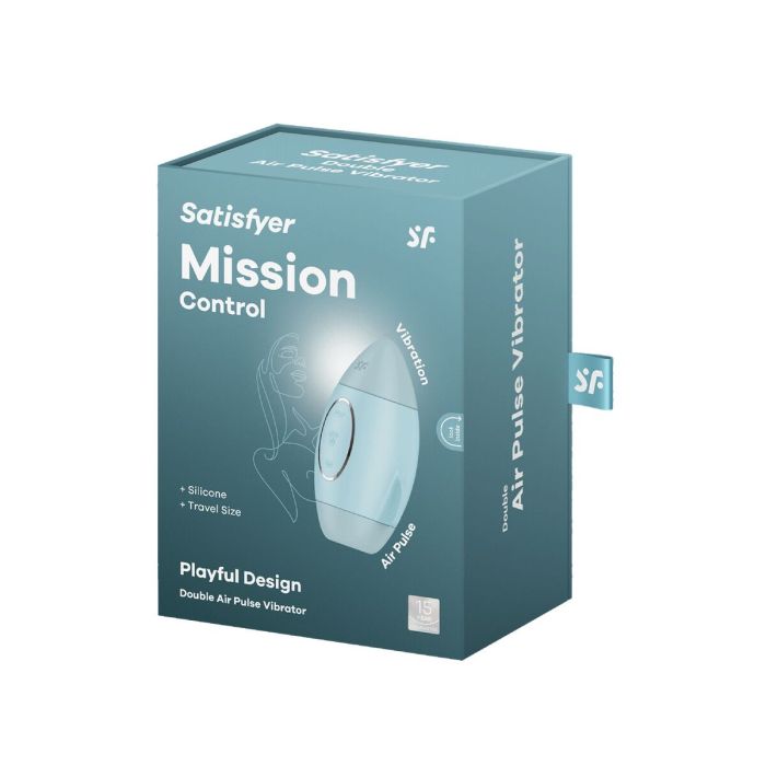 Succionador de Clítoris Satisfyer Mission Control Azul 2