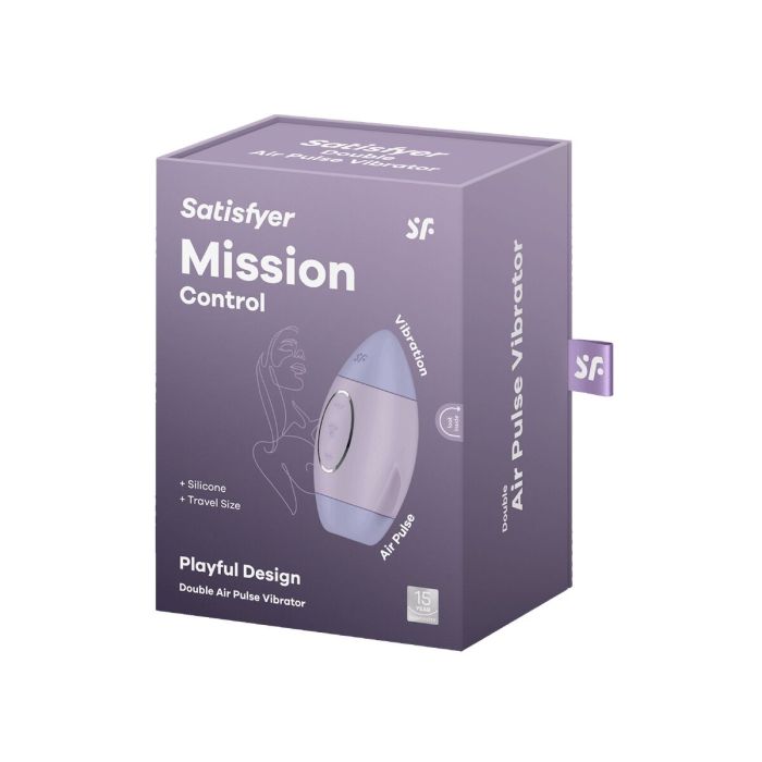 Succionador de Clítoris Satisfyer Mission Control Morado 1