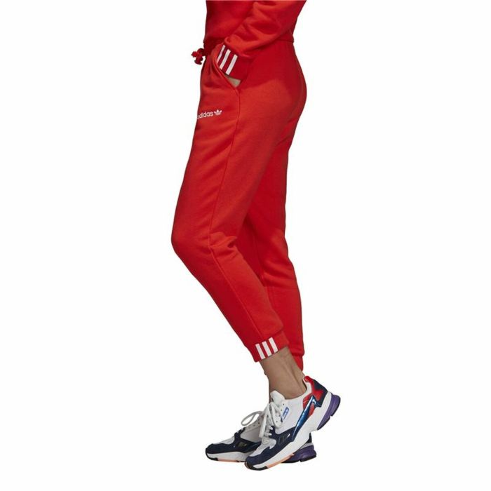 Pantalón Largo Deportivo Adidas Originals Coezee Rojo Mujer 6