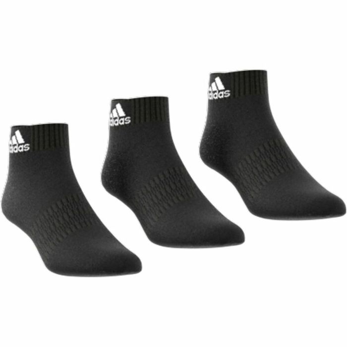 Calcetines Tobilleros Adidas Cushioned 3 pares Negro 1