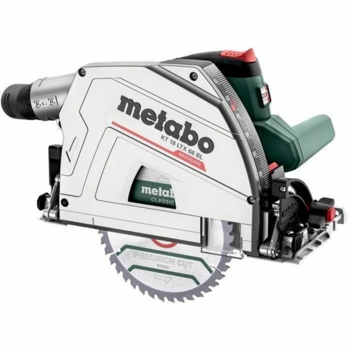 Sierra circular portátil a batería - METABO - KT 18 LTX 66 BL - 18 V - MetaBOX 340