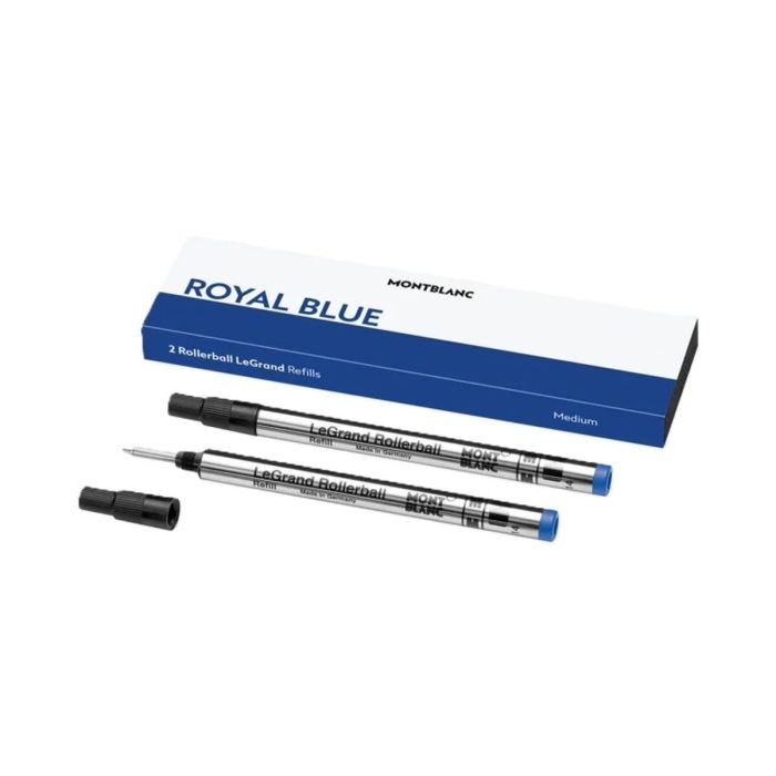 Recambio para bolígrafo Montblanc ROYAL BLUE Azul 2 Unidades (2 Unidades)