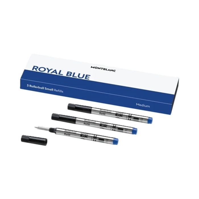 Recambio para bolígrafo Montblanc ROYAL BLUE Azul (3 Unidades)