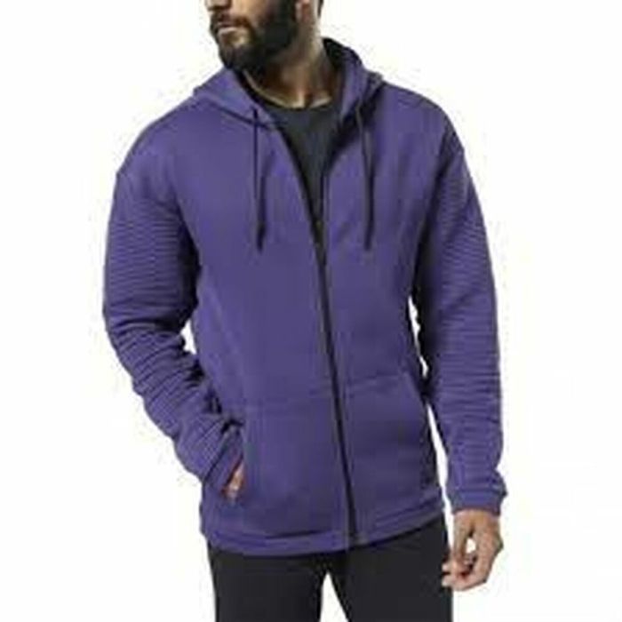 Chaqueta reebok hombre best sale purpura