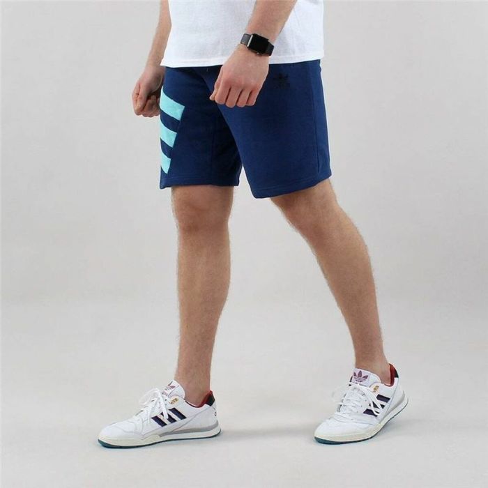 Pantalones Cortos Deportivos para Hombre Adidas Sportive Nineties Azul 1