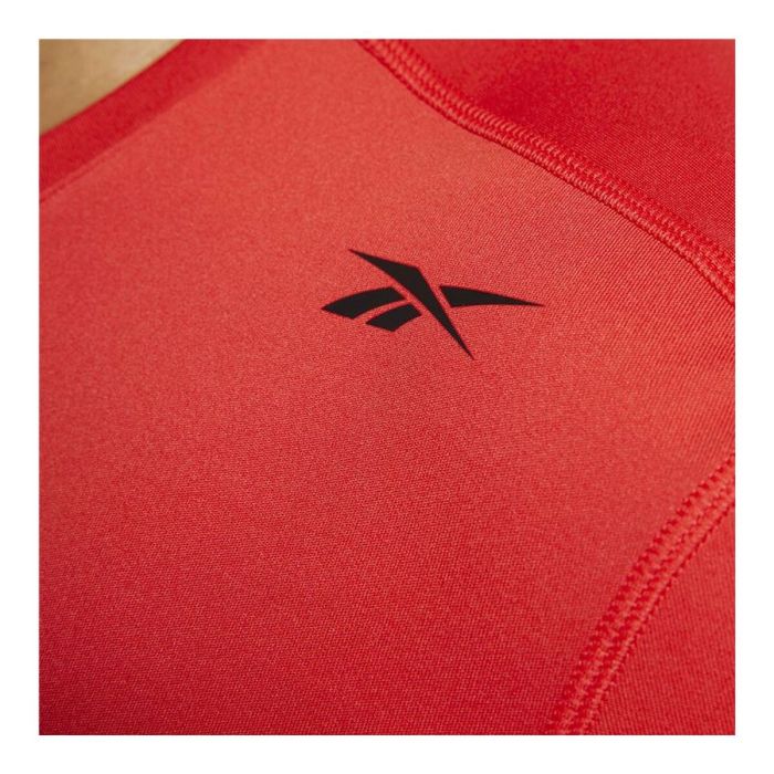 Camiseta Deportiva de Manga Corta Reebok Workout Ready Rojo 3