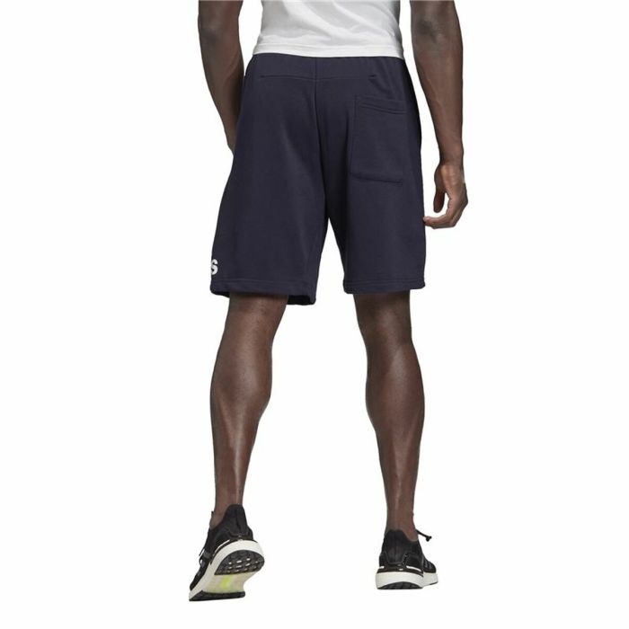 Pantalones Cortos Deportivos para Hombre Adidas Loungewear Badge Of Sport  Azul oscuro 4