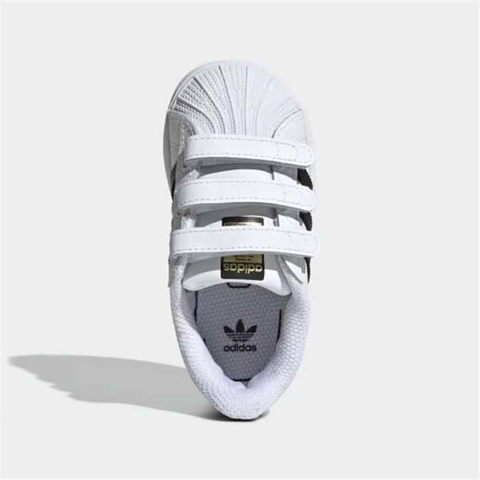 Zapatillas de Deporte para Bebés Adidas Superstar Blanco 6