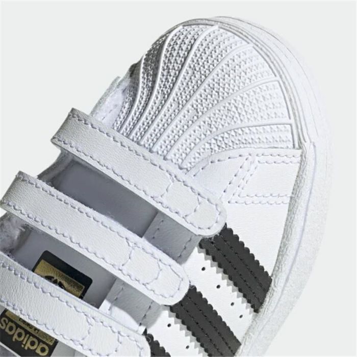 Zapatillas de Deporte para Bebés Adidas Superstar Blanco 2