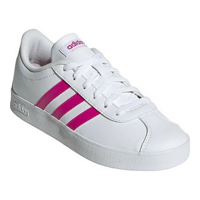 Zapatillas Deportivas Infantiles Adidas VL Court 2.0 Blanco 2