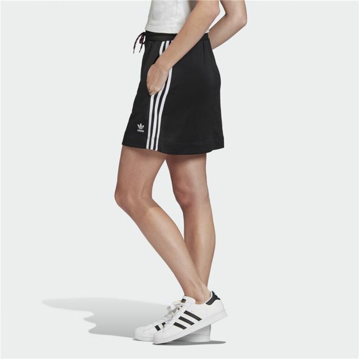 Falda de tenis Adidas Originals 3 stripes Negro 5