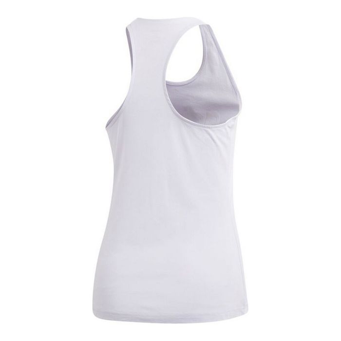 Camiseta para Mujer sin Mangas Adidas Essentials Linear Malva 9