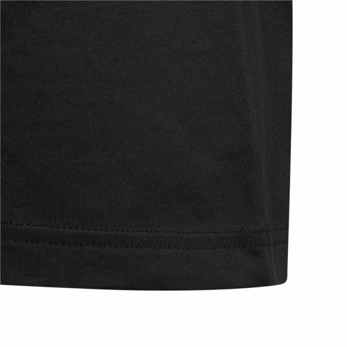 Camiseta de Manga Corta Infantil Adidas Brilliant Basics Negro 5