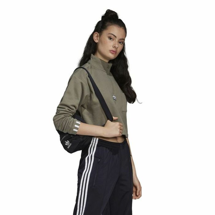 Sudadera con Capucha Mujer Adidas Originals Cropped 5