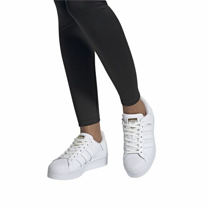 Zapatillas Deportivas Mujer Adidas Superstar Bold Blanco 1
