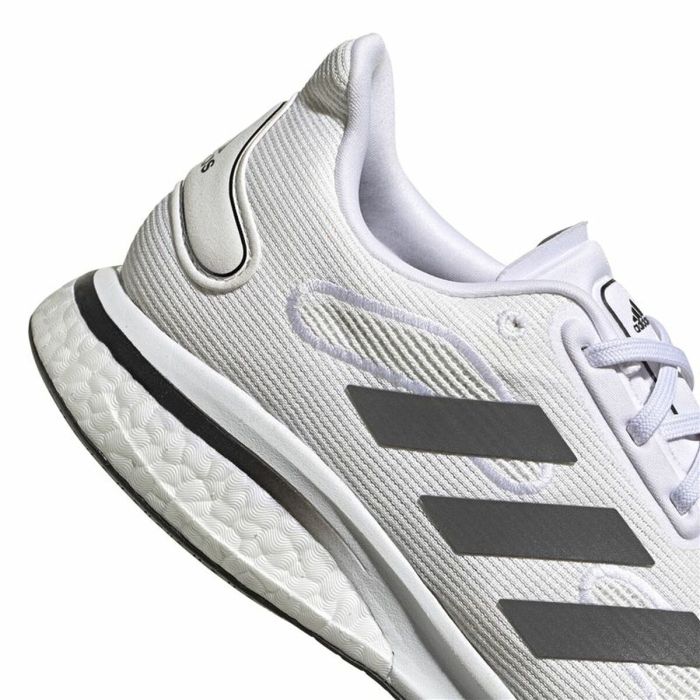 Zapatillas de Running para Adultos Adidas Supernova Blanco 3