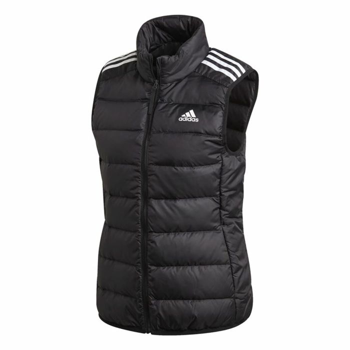 Chaqueta Deportiva para Mujer Adidas Ess Down Blanco Negro Chaleco