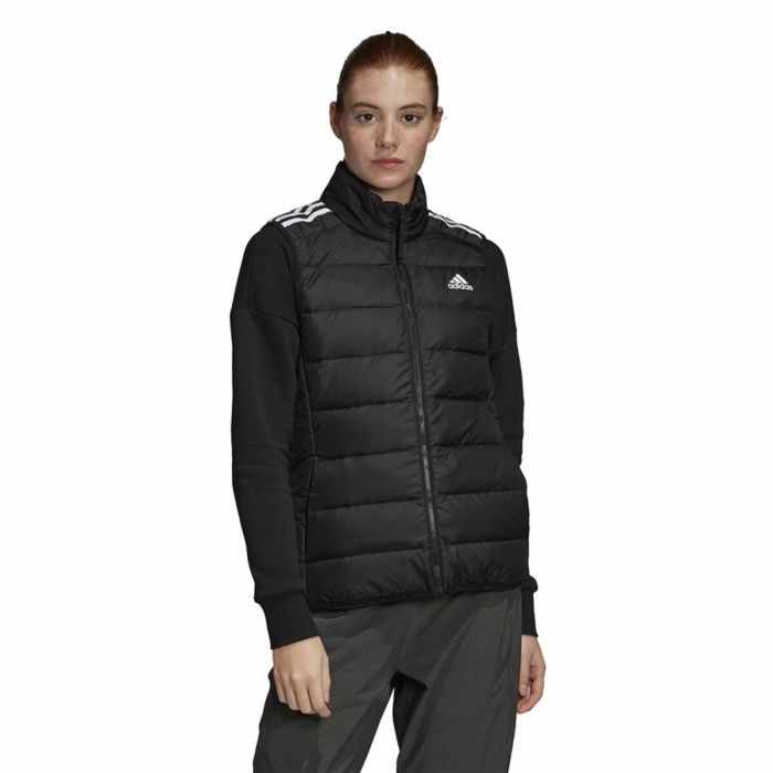 Chaqueta Deportiva para Mujer Adidas Ess Down Blanco Negro Chaleco 6