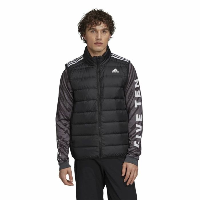 Chaqueta Deportiva para Hombre Adidas Negro (S) 6