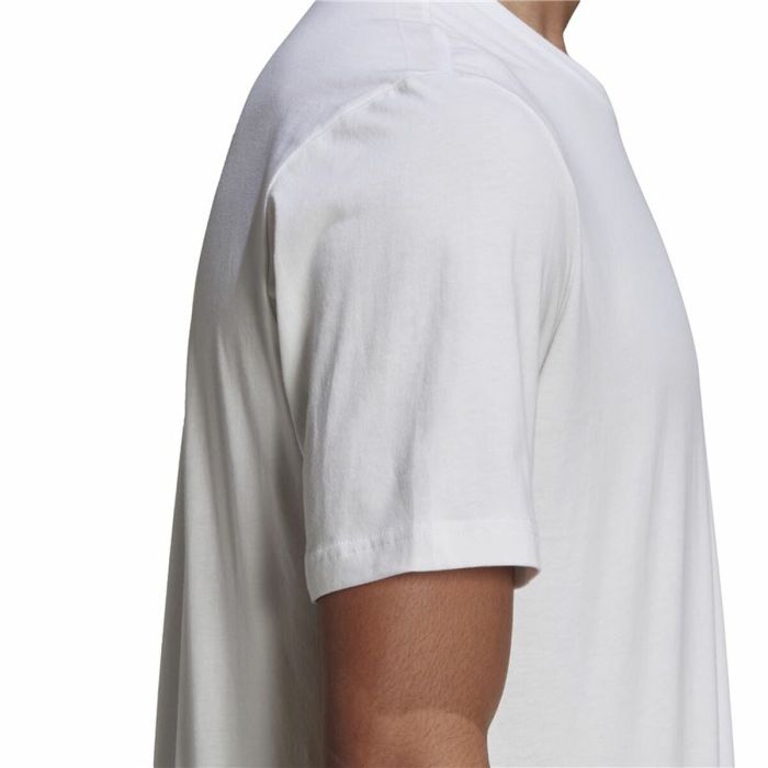 Camiseta Essentials Embroidered  Adidas Small Logo Blanco 2
