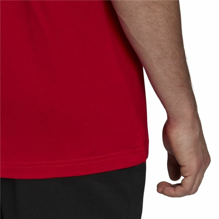 Camiseta Adidas  Essentials 3 bandas Rojo 2