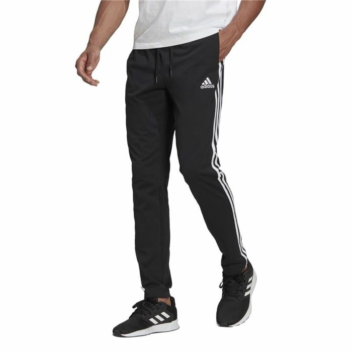 Pantalón para Adultos Adidas Essentials 3 Stripes Negro 3