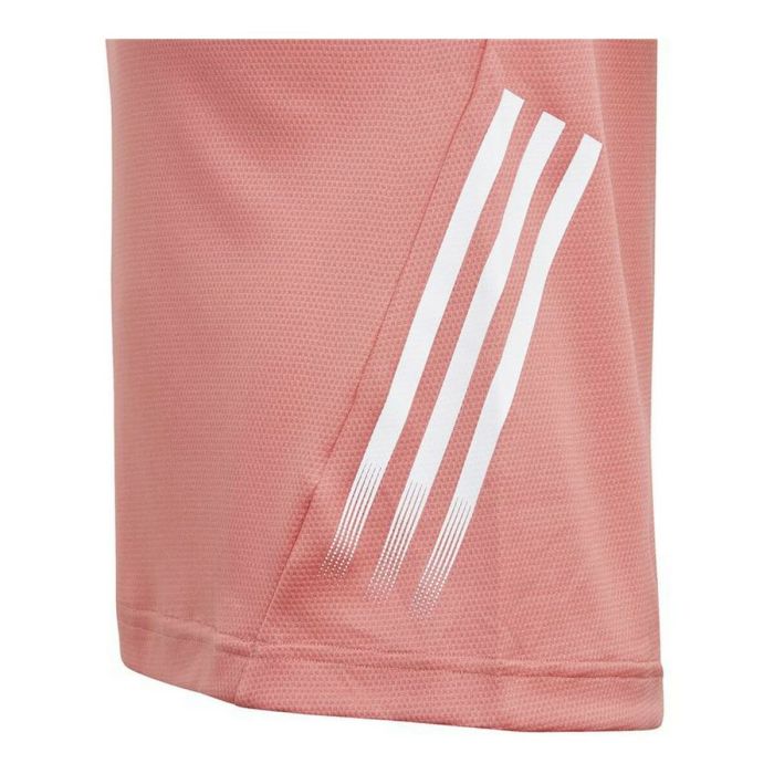 Camiseta de Manga Corta Infantil Adidas Aeroready Salmón 3