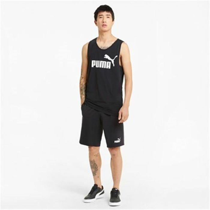 Pantalones Cortos Deportivos para Hombre Puma Essentials Negro 1