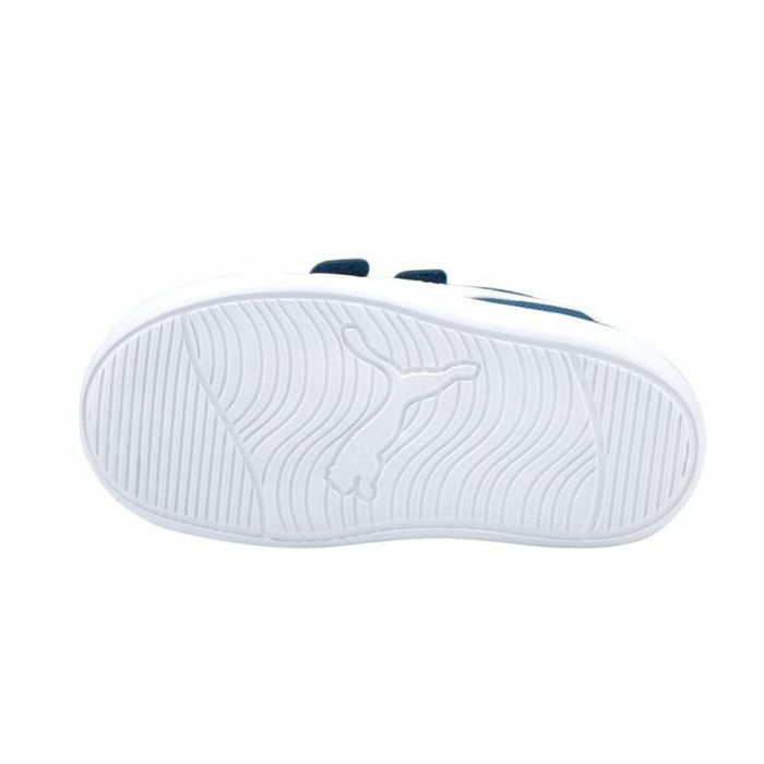 Zapatillas Casual Niño Puma Courtflex v2 Mesh V Star Azul 2