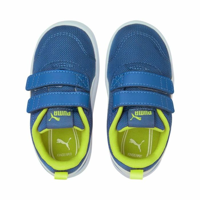 Zapatillas Casual Niño Puma Courtflex v2 Mesh V Star Azul 1