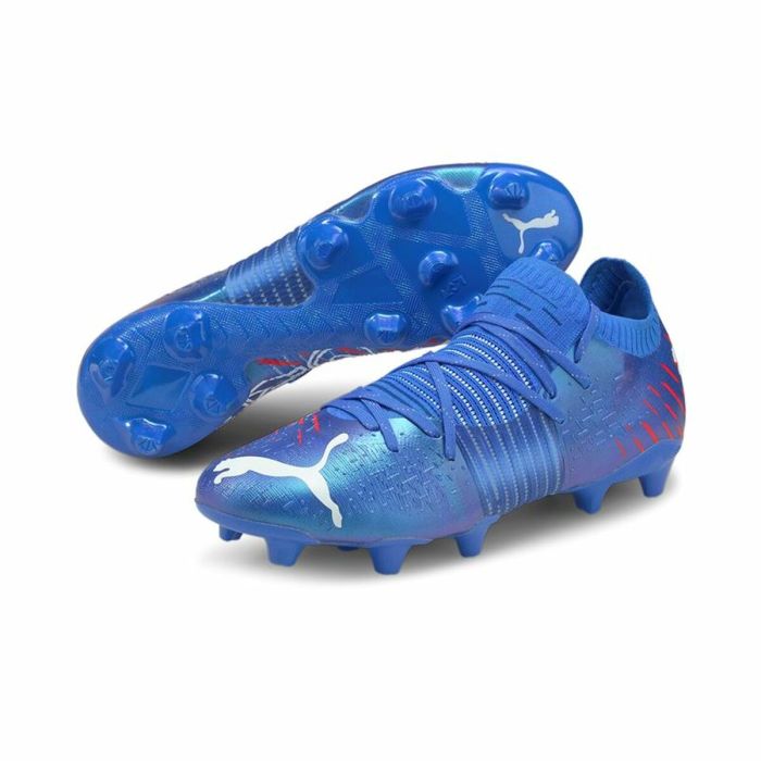 Zapatillas de Fútbol Sala para Niños Puma  Precision Worl Cup Azul 6