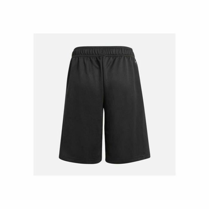 Pantalones Cortos Deportivos para Niños Adidas Designed 2 Move Negro Negro/Blanco 1