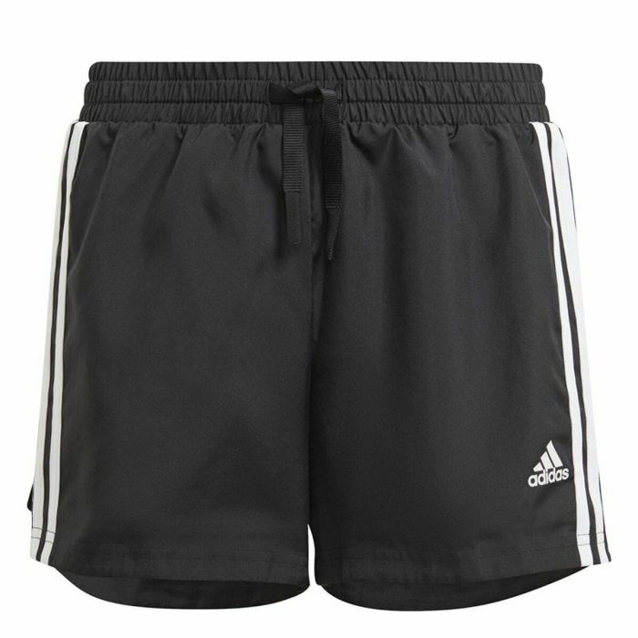 Pantalones Cortos Deportivos para Niños Adidas Designed To Move 3 band Negro