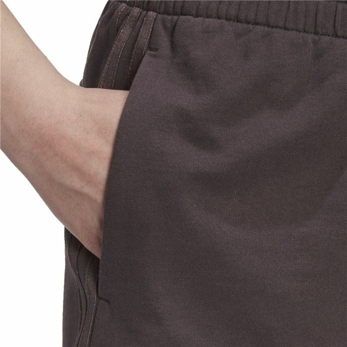 Pantalones Cortos Deportivos para Mujer Adidas Originals 3 stripes Marrón 4