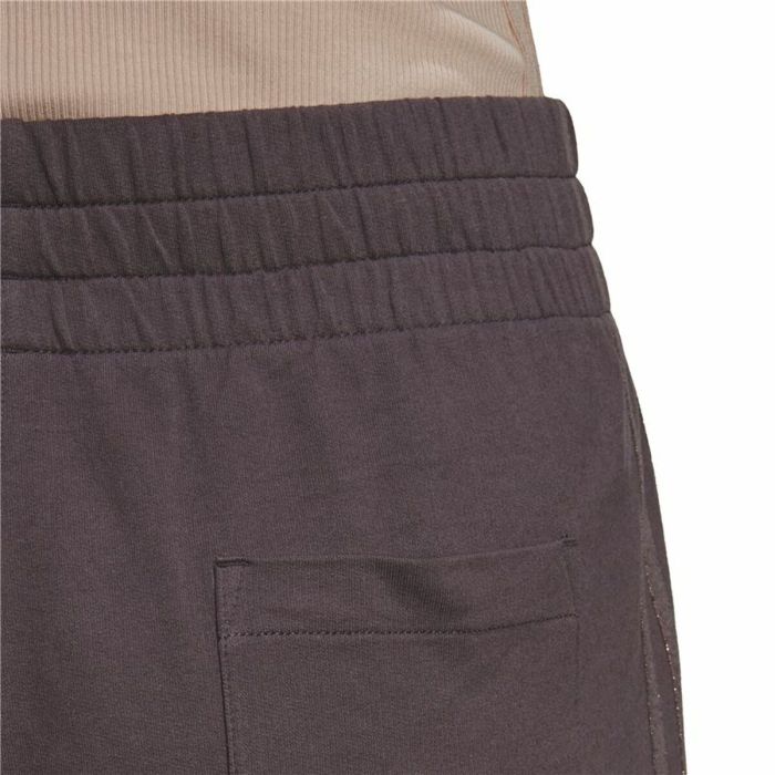 Pantalones Cortos Deportivos para Mujer Adidas Originals 3 stripes Marrón 3