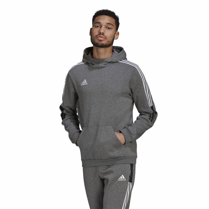 Sudadera de Entrenamiento para Adultos Adidas Tiro 21 Gris claro (L) 6