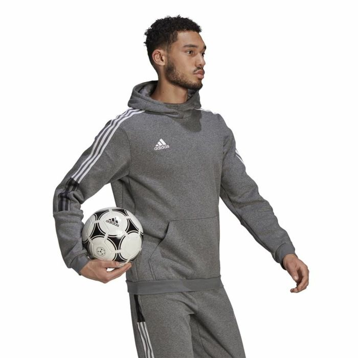 Sudadera de Entrenamiento para Adultos Adidas Tiro 21 Gris claro (L) 4