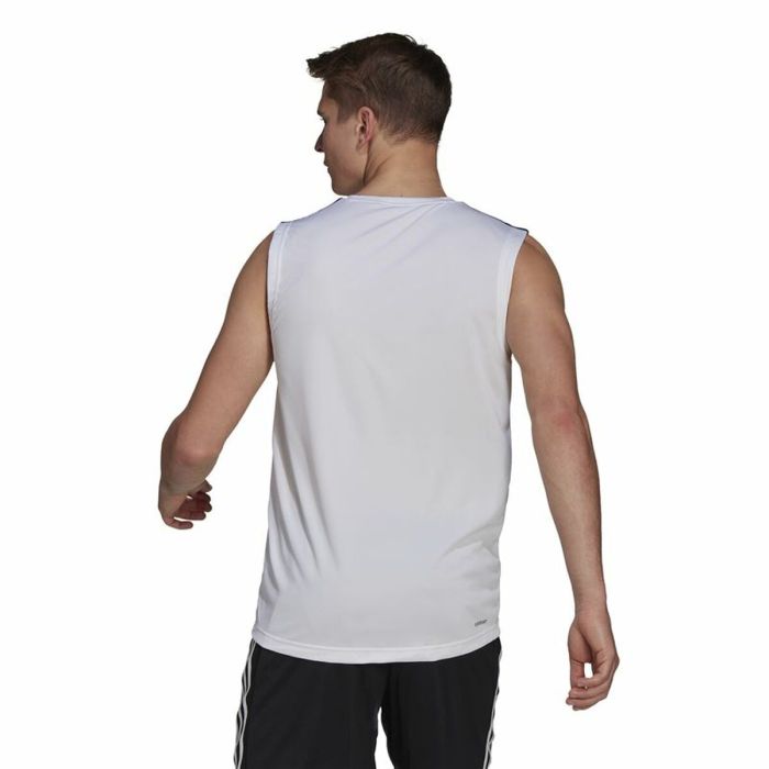 Camiseta Aeroready  Adidas Designed To Move Blanco 5