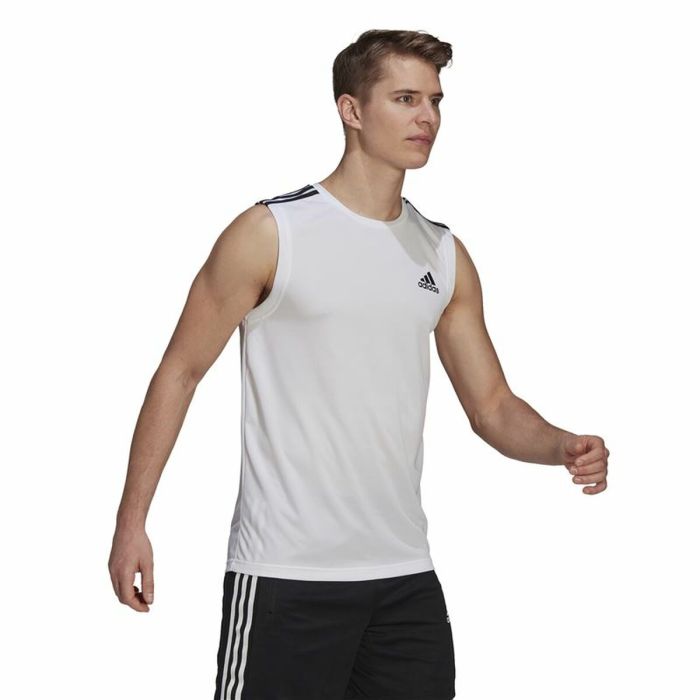 Camiseta Aeroready  Adidas Designed To Move Blanco 4