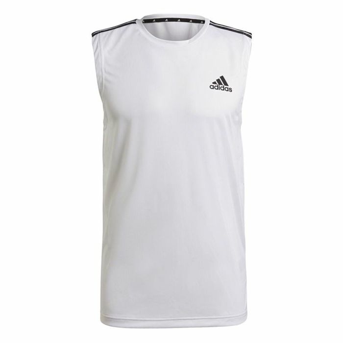 Camiseta Aeroready  Adidas Designed To Move Blanco 1