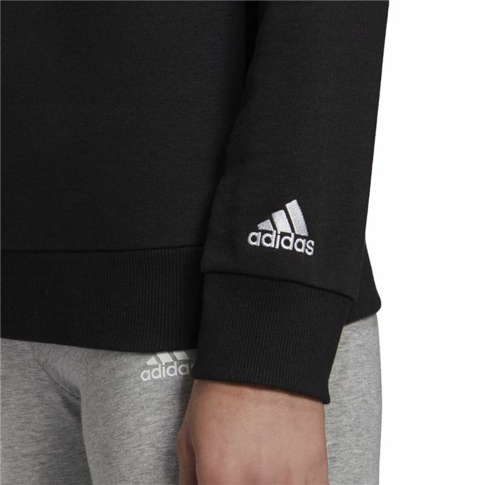 Sudadera sin Capucha Mujer Adidas Essentials Logo Negro 1 Sudadera sin Capucha Mujer Adidas Essentials Logo Negro 1