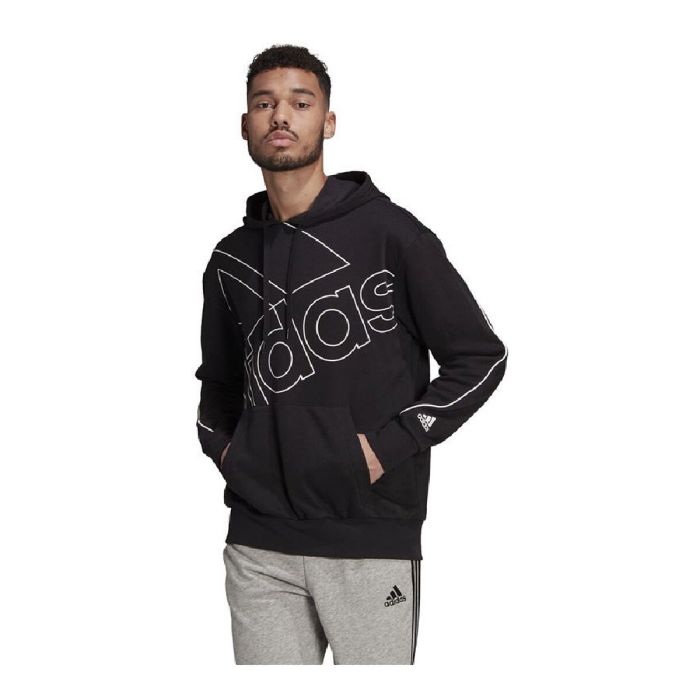 Sudadera con Capucha Hombre Adidas Giant Negro 5