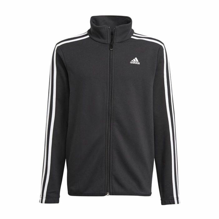 Chándal Infantil Adidas Essentials French Terry Negro 5