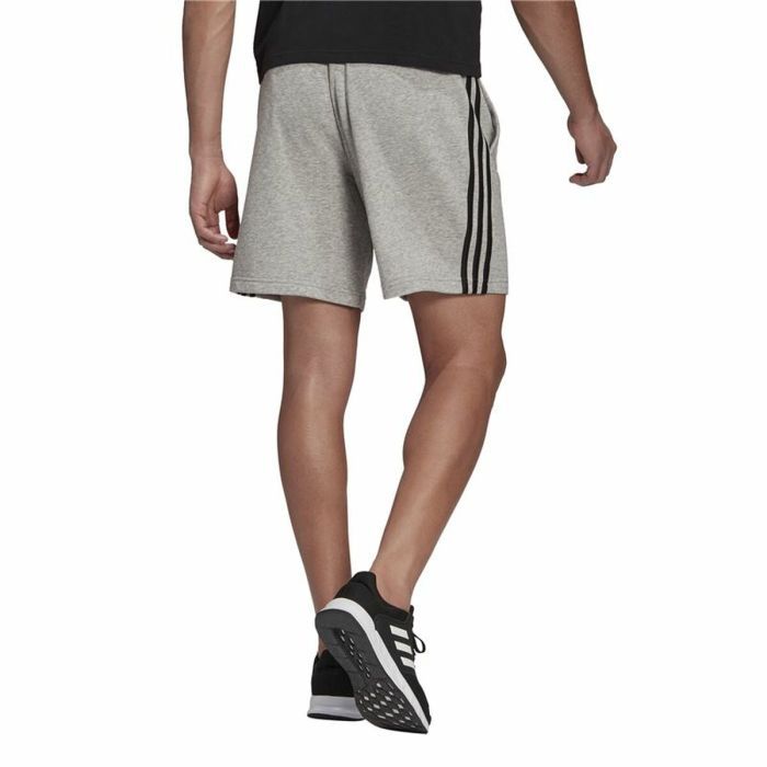 Pantalones Cortos Deportivos para Hombre Adidas Essentials French Terry  Gris 1